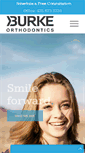 Mobile Screenshot of burkeorthodontics.com