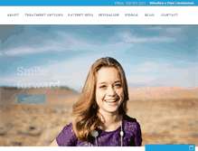 Tablet Screenshot of burkeorthodontics.com